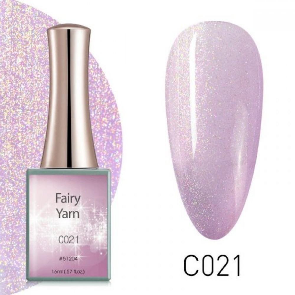 Canni Ημιμόνιμο Βερνίκι Νυχιών Fairy Yarn C21 ,16ml *