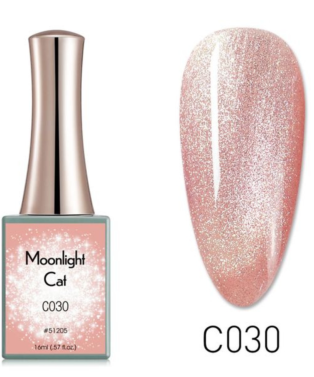 Canni Ημιμόνιμο Βερνίκι Νυχιών Moonlight Cat C30 ,16ml *