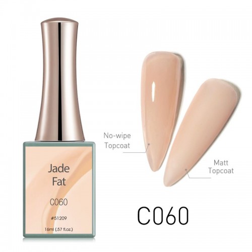 Canni Ημιμόνιμο Βερνίκι Νυχιών Jade Fat C60 ,16ml *
