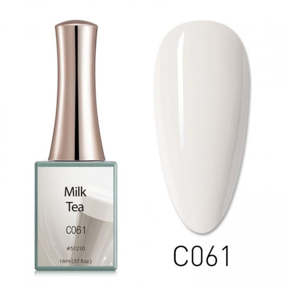 Canni Ημιμόνιμο Βερνίκι Νυχιών Milk Tea C61 ,16ml