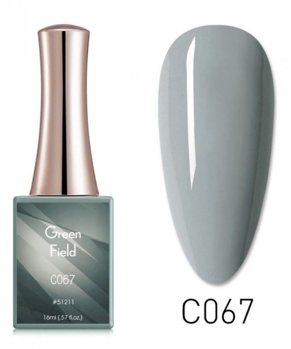 Canni Ημιμόνιμο Βερνίκι Νυχιών Green Field C67 ,16ml *