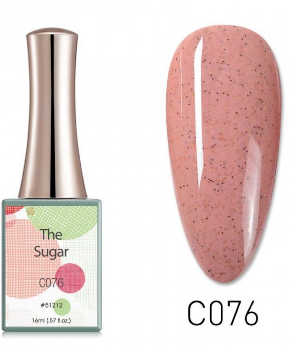 Canni Ημιμόνιμο Βερνίκι Νυχιών Sugar Series C76 ,16ml *