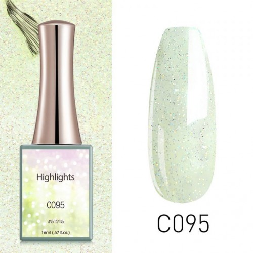 Canni Ημιμόνιμο Βερνίκι Νυχιών Highlights C95 ,16ml *