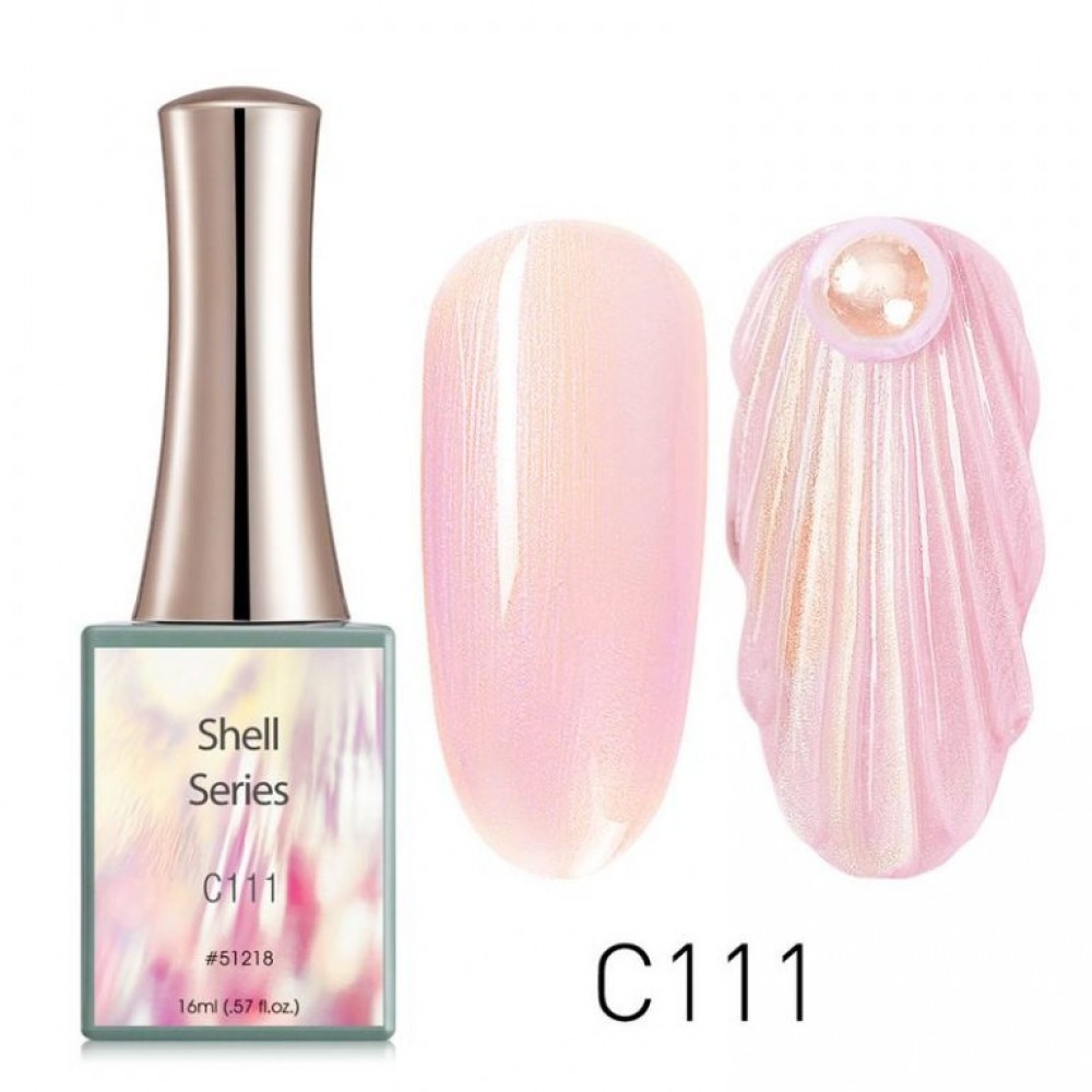 Canni Ημιμόνιμο Βερνίκι Νυχιών Shell C111 ,16ml Canni Ημιμόνιμο Βερνίκι Νυχιών Shell C111 ,16ml