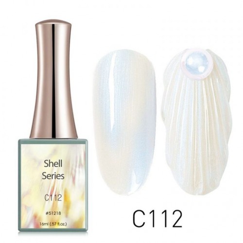 Canni Ημιμόνιμο Βερνίκι Νυχιών Shell C112 ,16ml