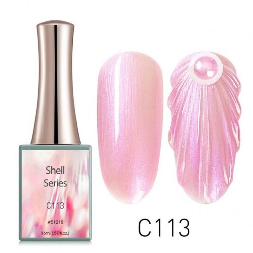 Canni Ημιμόνιμο Βερνίκι Νυχιών Shell C113 ,16ml