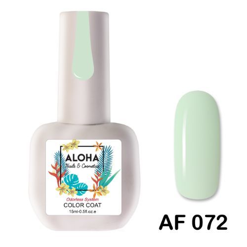 Aloha Ημιμόνιμο Βερνίκι Νυχιών Af072 Soft Peanut ,15ml