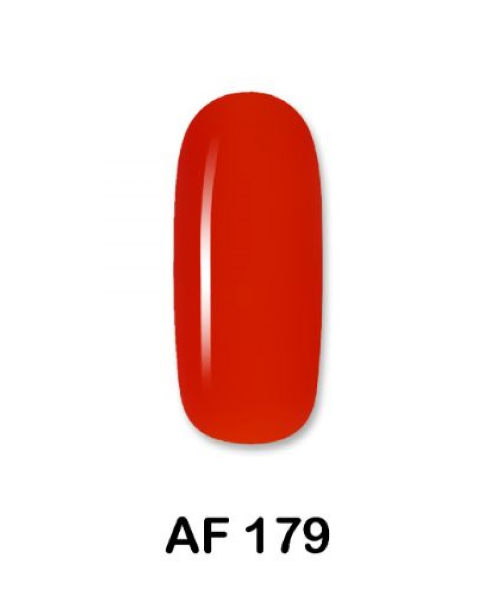 Aloha Ημιμόνιμο Βερνίκι Νυχιών Af179 Lava Red ,15ml