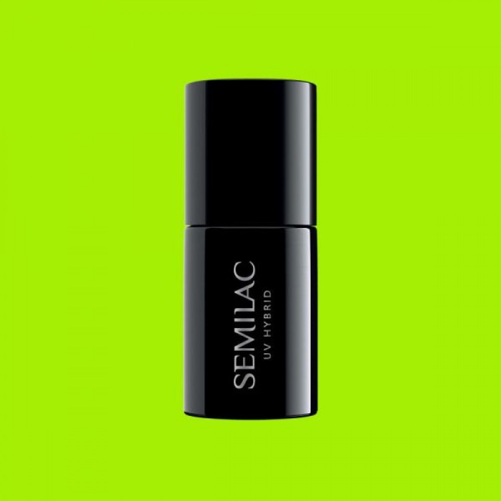 Semilac Ημιμόνιμο Βερνίκι Νυχιών Hubrid 564 Neon Lime 7ml *