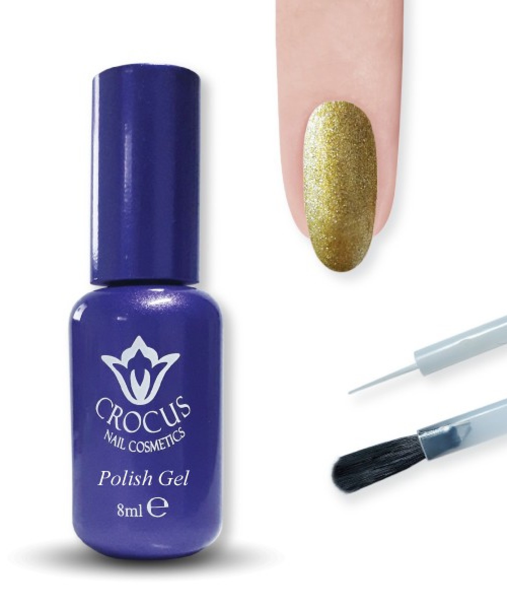 Crocus Ημιμόνιμο Βερνίκι Νυχιών Nail Polish Gel D07 ,8ml