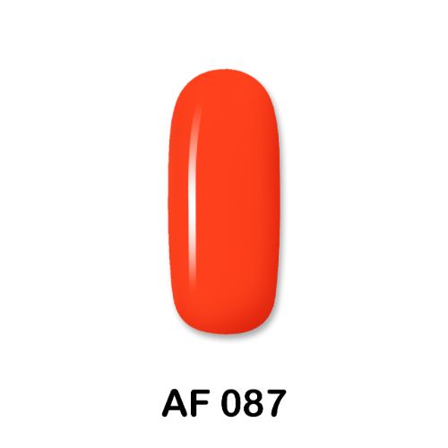 Aloha Ημιμόνιμο Βερνίκι Νυχιών Af 087 Neon Orange Red ,15ml