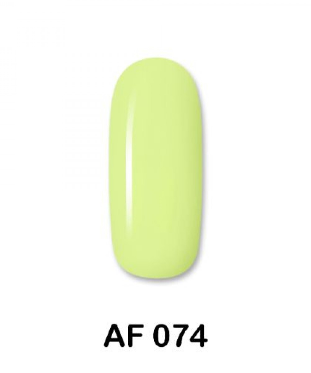 Aloha Ημιμόνιμο Βερνίκι Νυχιών Af074 Κίτρινο Lime Neon (Neon Lime Yellow) ,15ml