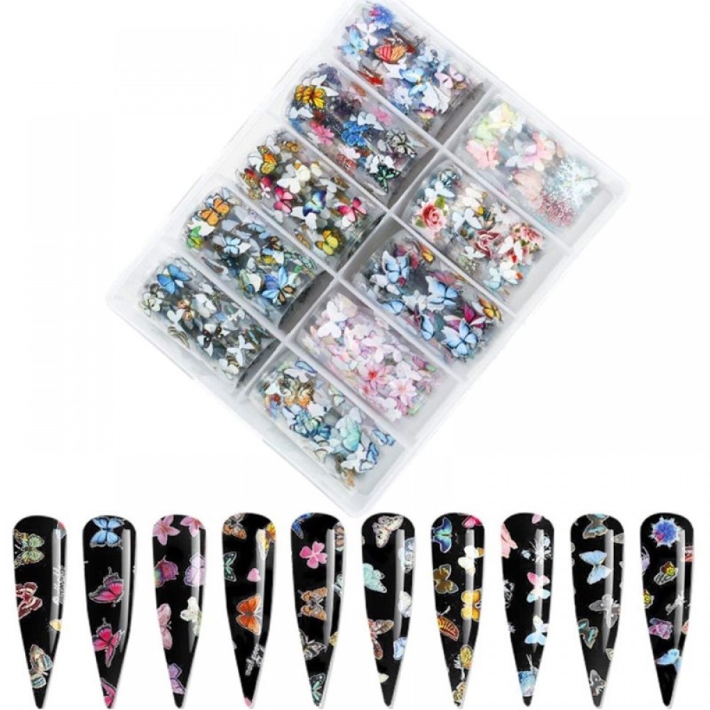 J.K Nail Foils Set 25