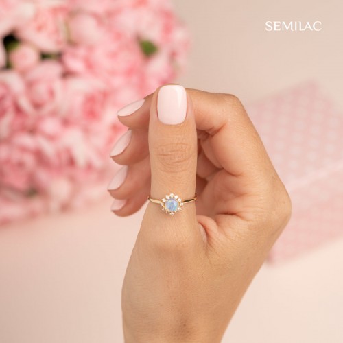 Semilac Ημιμόνιμο Βερνίκι Νυχιών 574 Bride In Powder Pink 7ml