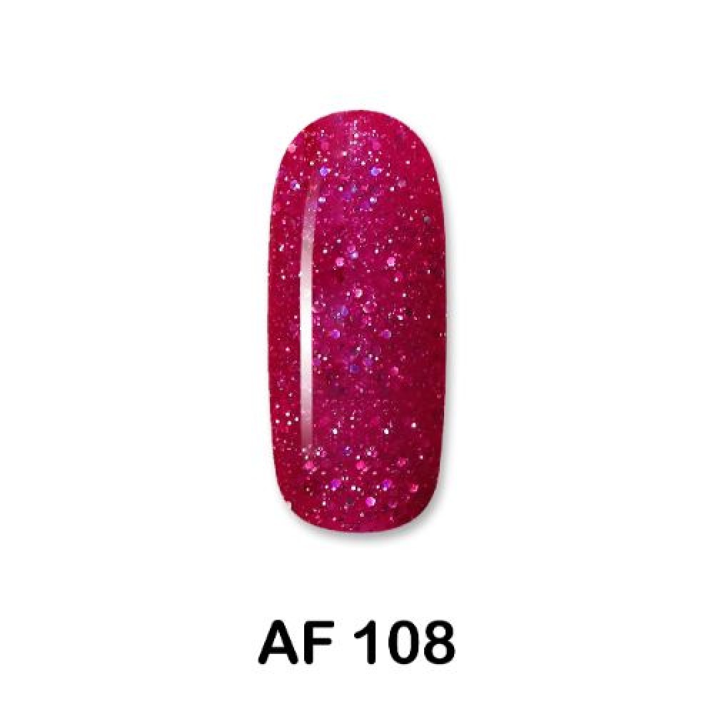 Aloha Ημιμόνιμο Βερνίκι Νυχιών Af108 Ruby Red Glitter ,15ml K Aloha Ημιμόνιμο Βερνίκι Νυχιών Af108 Ruby Red Glitter ,15ml K