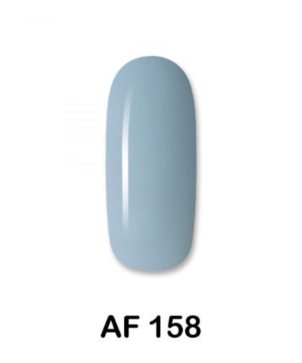 Aloha Ημιμόνιμο Βερνίκι Νυχιών Af158 Cyan Gray ,15ml