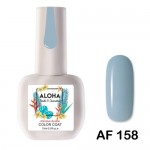Aloha Ημιμόνιμο Βερνίκι Νυχιών Af158 Cyan Gray ,15ml Aloha Ημιμόνιμο Βερνίκι Νυχιών Af158 Cyan Gray ,15ml