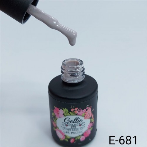 Gellie Ημιμόνιμο Βερνίκι Νυχιών E681 ,10ml