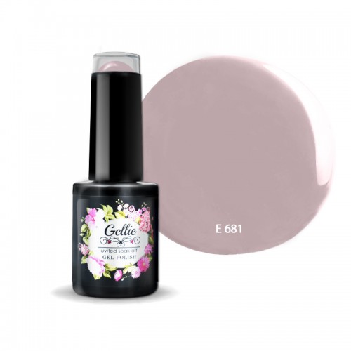 Gellie Ημιμόνιμο Βερνίκι Νυχιών E681 ,10ml