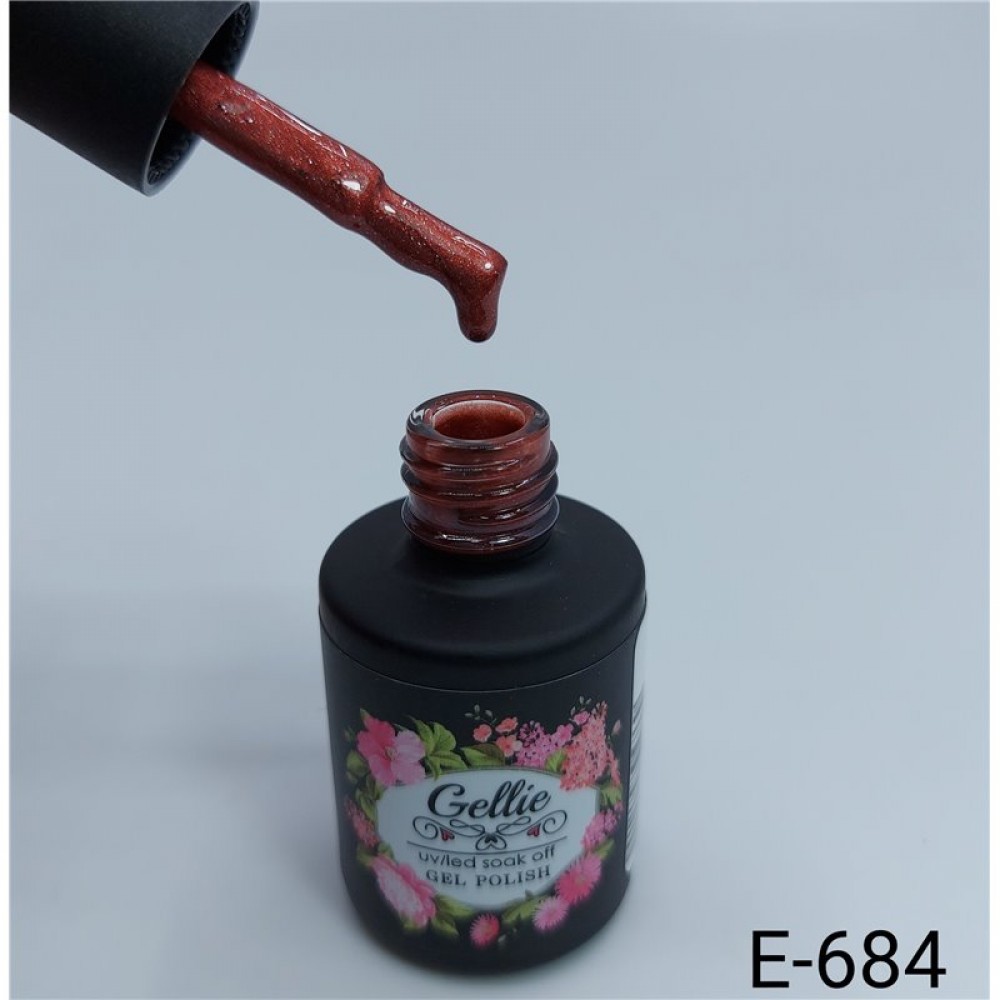 Gellie Ημιμόνιμο Βερνίκι Νυχιών E684 ,10ml Gellie Ημιμόνιμο Βερνίκι Νυχιών E684 ,10ml