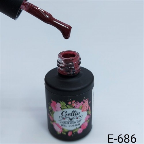 Gellie Ημιμόνιμο Βερνίκι Νυχιών E686 ,10ml