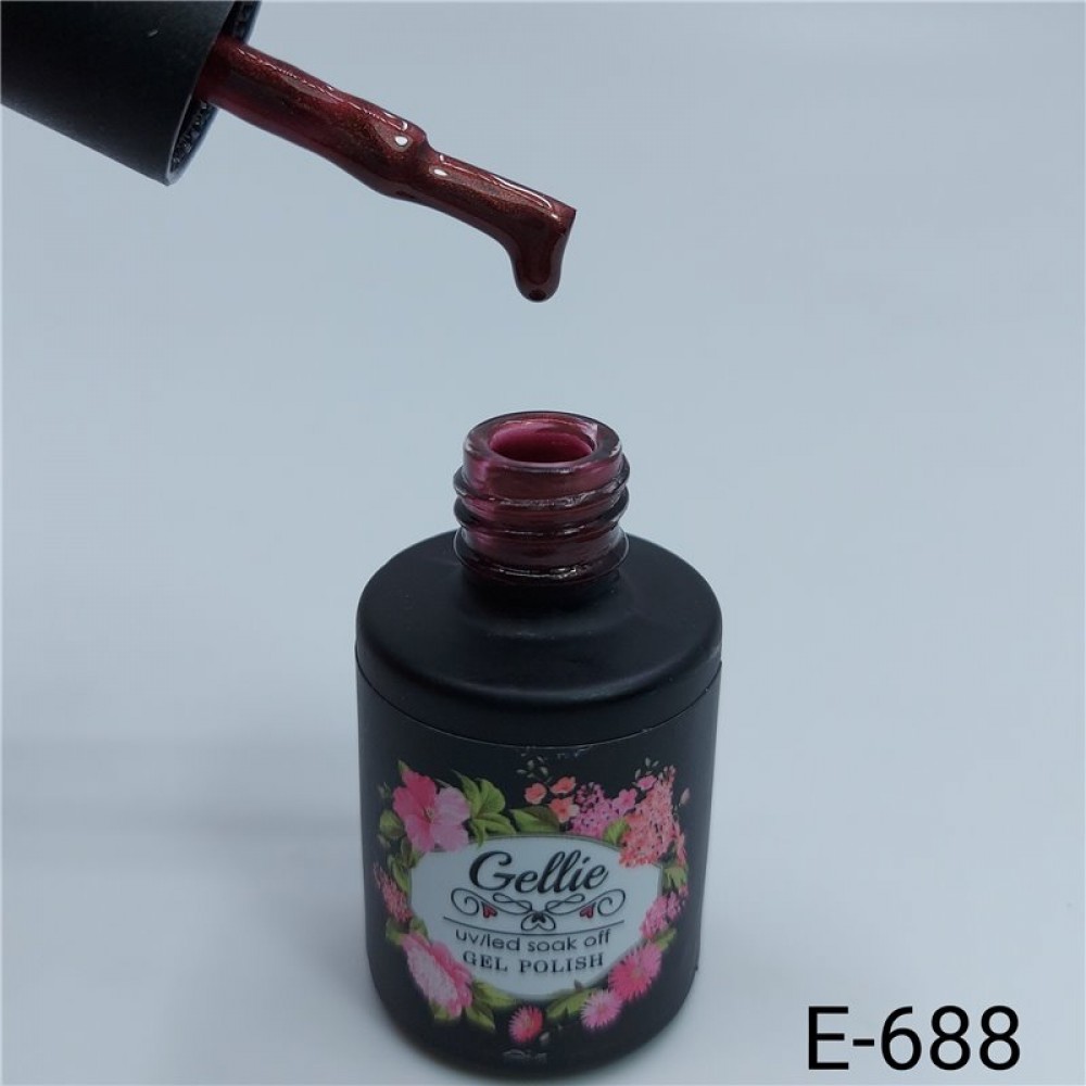 Gellie Ημιμόνιμο Βερνίκι Νυχιών E688 ,10ml Gellie Ημιμόνιμο Βερνίκι Νυχιών E688 ,10ml