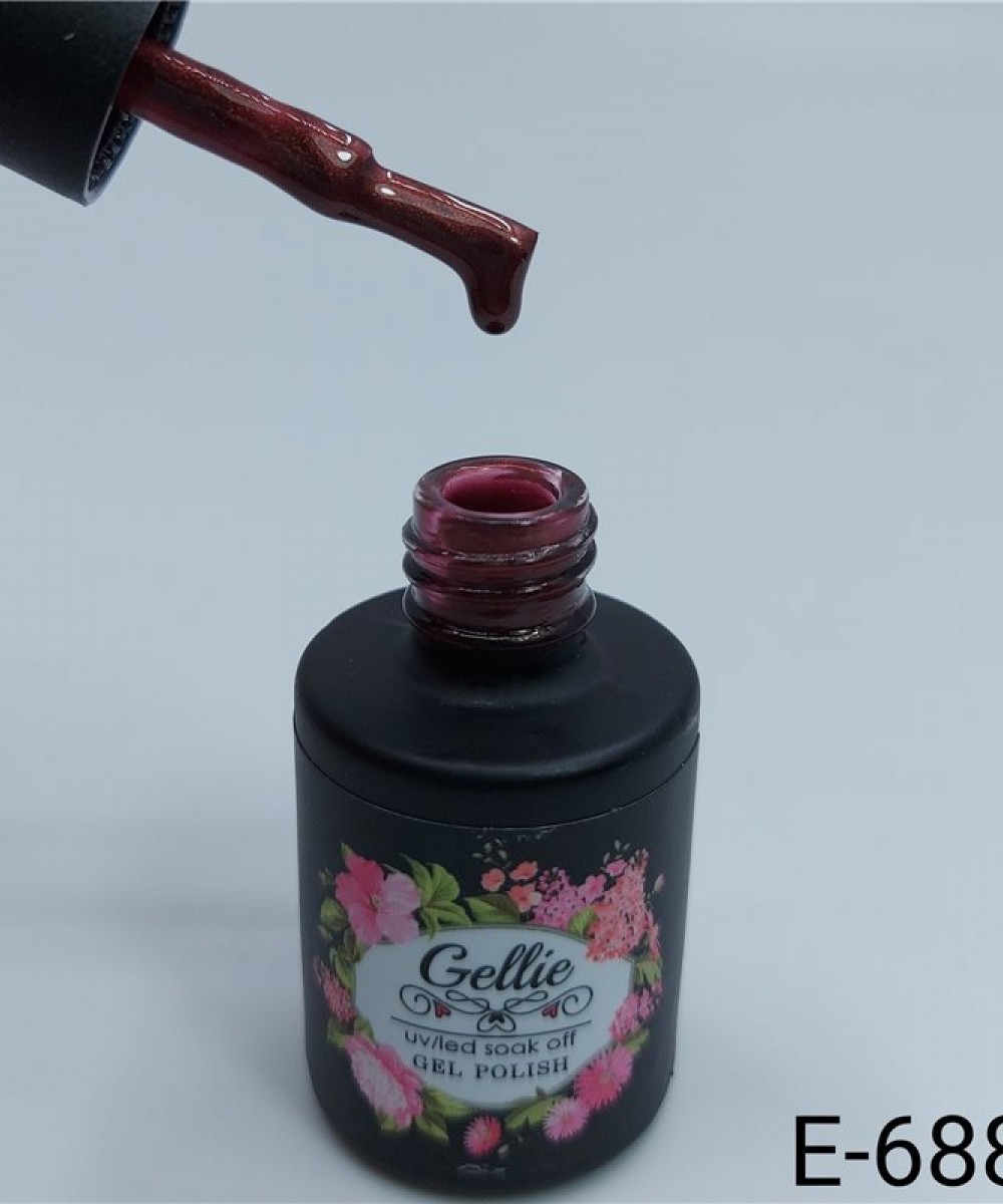 Gellie Ημιμόνιμο Βερνίκι Νυχιών E688 ,10ml