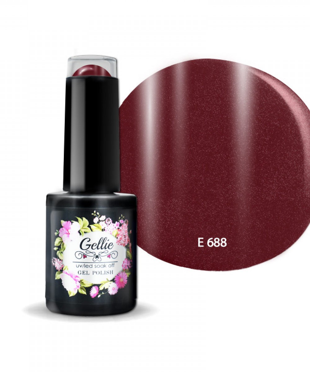 Gellie Ημιμόνιμο Βερνίκι Νυχιών E688 ,10ml