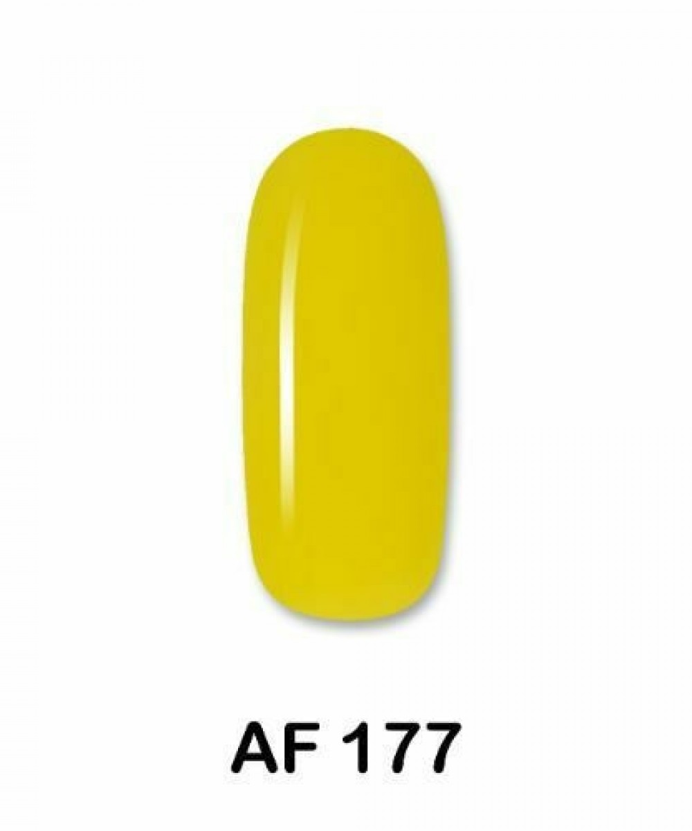 Aloha Ημιμόνιμο Βερνίκι Νυχιών Af 177 Κίτρινο Φωτεινό ,15ml