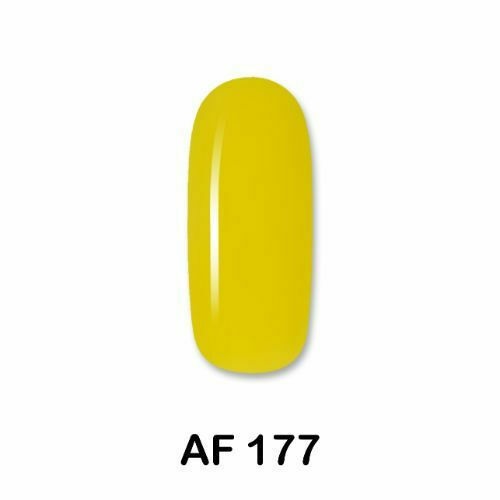 Aloha Ημιμόνιμο Βερνίκι Νυχιών Af 177 Κίτρινο Φωτεινό ,15ml