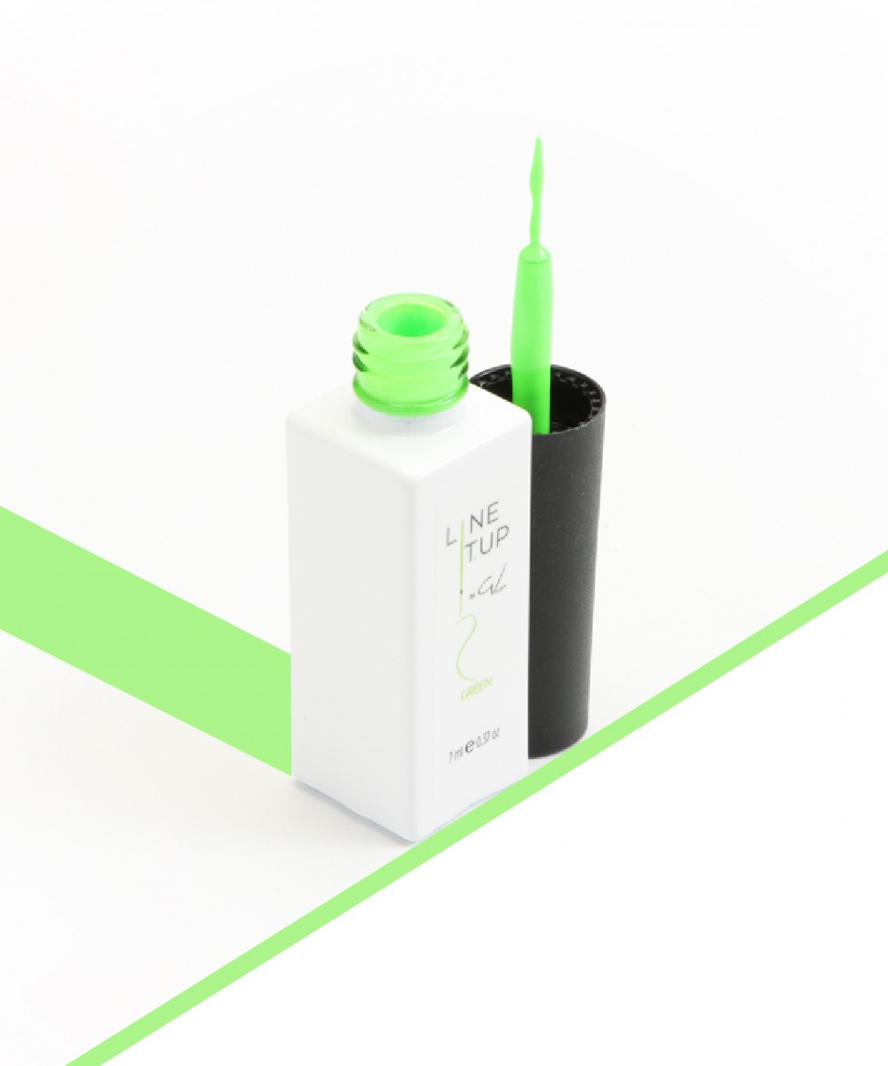Gel It Up Ημιμόνιμο Βερνίκι Νυχιών Line.It.Up Green 7ml *