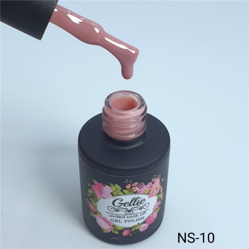 Gellie Ημιμόνιμο Βερνίκι Νυχιών Natural 10, 10ml