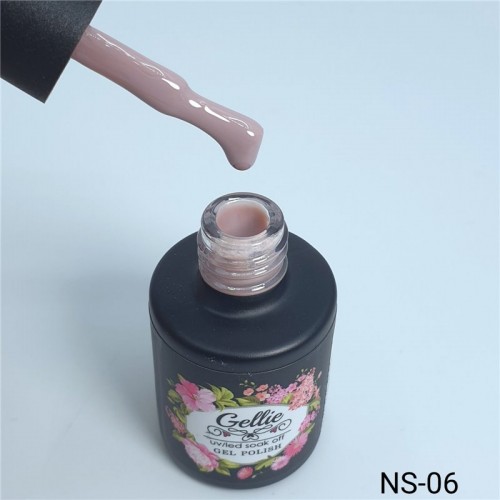 Gellie Ημιμόνιμο Βερνίκι Νυχιών Natural 06, 10ml