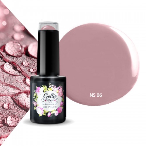 Gellie Ημιμόνιμο Βερνίκι Νυχιών Natural 06, 10ml