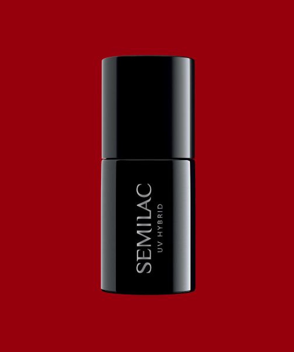 Semilac Ημιμόνιμο Bερνίκι Νυχιών 345 Gorgeous Red 7 ml **