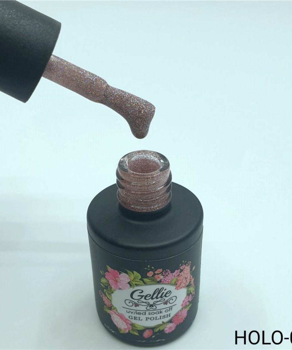 Gellie Ημιμόνιμο Βερνίκι Νυχιών Holographic 02 10ml
