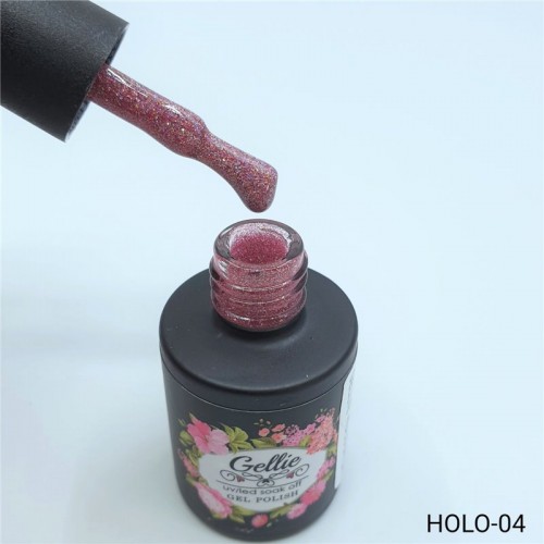 Gellie Ημιμόνιμο Βερνίκι Νυχιών Holographic 04 10ml *