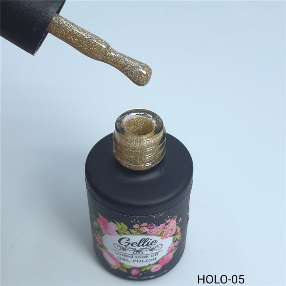 Gellie Ημιμόνιμο Βερνίκι Νυχιών Holographic 05 10ml