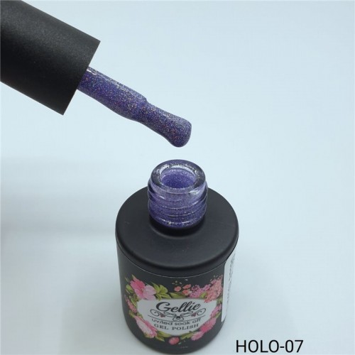 Gellie Ημιμόνιμο Βερνίκι Νυχιών Holographic 07 10ml