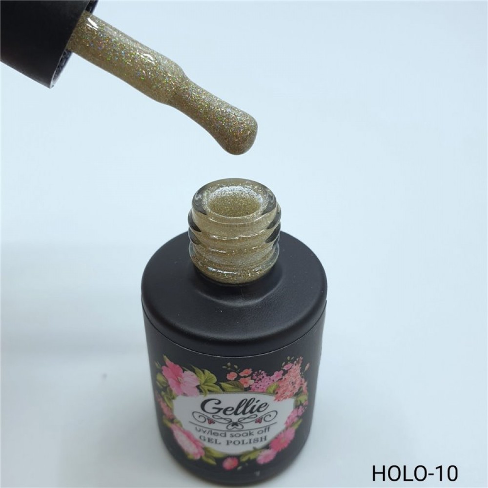 Gellie Ημιμόνιμο Βερνίκι Νυχιών Holographic 10 10ml