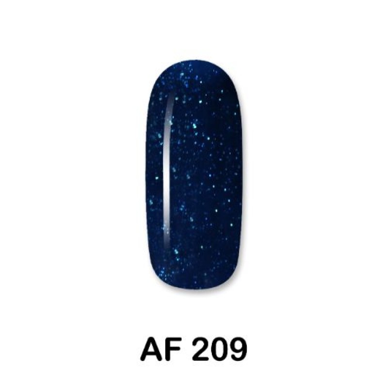 Aloha Ημιμόνιμο Βερνίκι Νυχιών AF 209 Dark Blue with Shimmer 15ml