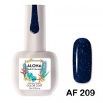 Aloha Ημιμόνιμο Βερνίκι Νυχιών AF 209 Dark Blue with Shimmer 15ml Aloha Ημιμόνιμο Βερνίκι Νυχιών AF 209 Dark Blue with Shimmer 15ml