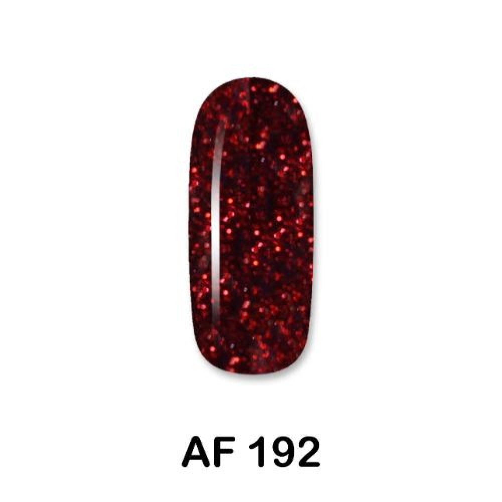 Aloha Ημιμόνιμο Βερνίκι AF 192 Bordeaux Glitter 15ml K Aloha Ημιμόνιμο Βερνίκι AF 192 Bordeaux Glitter 15ml K
