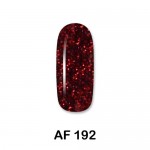 Aloha Ημιμόνιμο Βερνίκι AF 192 Bordeaux Glitter 15ml K Aloha Ημιμόνιμο Βερνίκι AF 192 Bordeaux Glitter 15ml K