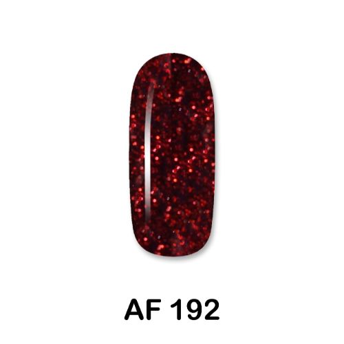 Aloha Ημιμόνιμο Βερνίκι AF 192 Bordeaux Glitter 15ml