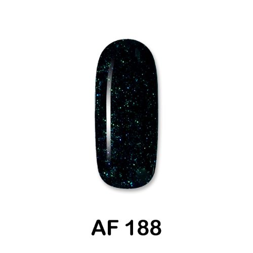 Aloha Ημιμόνιμο Βερνίκι AF 188 Dark Cypress Green with Iridescent Shimmer 15ml
