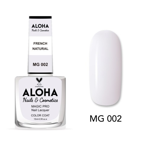 Aloha Βερνίκι Νυχιών 10 ημερών με Gel Effect Χωρίς Λάμπα Magic Pro Nail Lacquer 15ml – MG 002