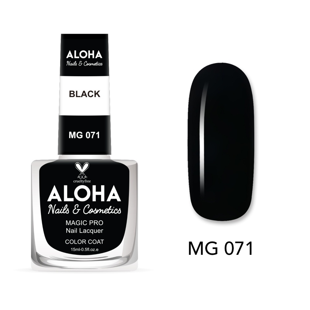 Aloha Βερνίκι Νυχιών 10 ημερών με Gel Effect Χωρίς Λάμπα Magic Pro Nail Lacquer 15ml – MG 071