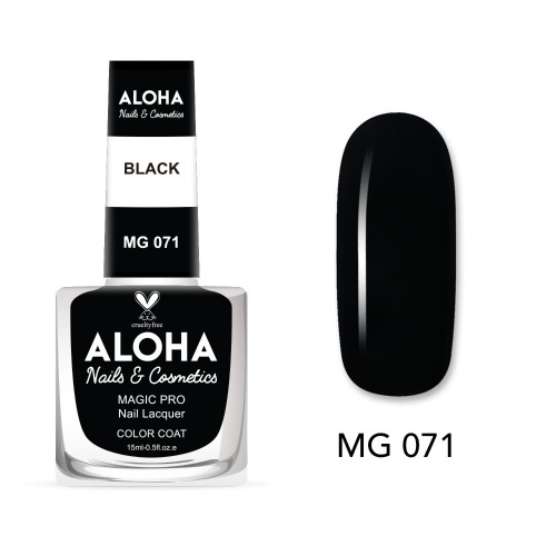 Aloha Βερνίκι Νυχιών 10 ημερών με Gel Effect Χωρίς Λάμπα Magic Pro Nail Lacquer 15ml – MG 071