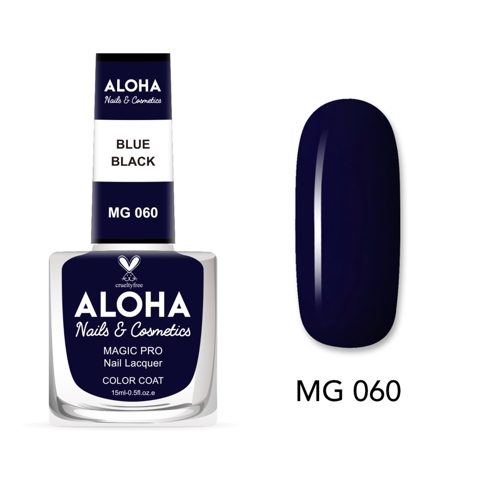 Aloha Βερνίκι Νυχιών 10 ημερών με Gel Effect Χωρίς Λάμπα Magic Pro Nail Lacquer 15ml – MG 060
